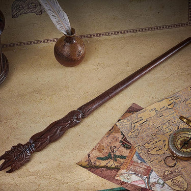 Handicraftviet King Wand Handcrafted Wizard Wand 15'' Magic Wand The Best Gift for Everyone Halloween