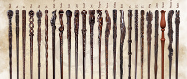 The Magical Wooden Wand Collection from Harry Potter