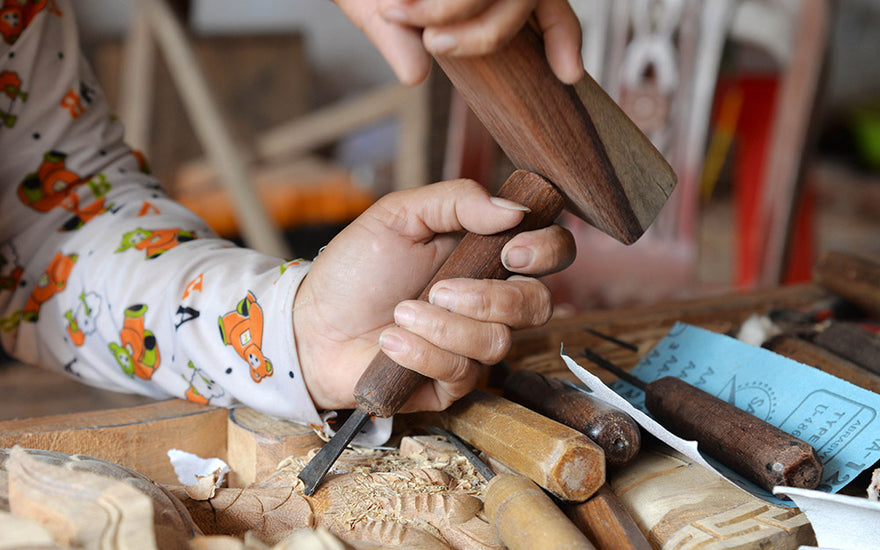 Handcrafted Wood Sculpture: Connecting Culture, Art, and the Environment