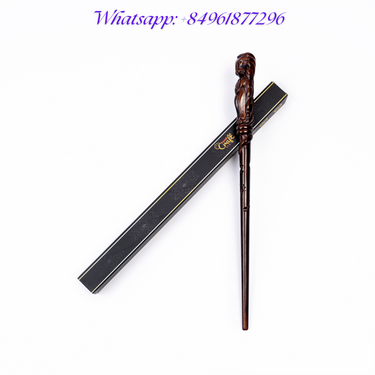 Handicraftviet - Lion Wooden Magic Wand,  Great Gift For Halloween, Christmas and Birthday Party