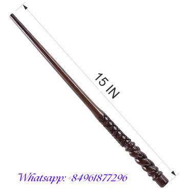 Handicraftviet - Ginny Weasley Magic Wand, Spellbinding Wands Real Wood 15"