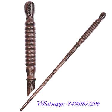 Handicraftviet - Wooden Magic Wand for Wizards/Collectible Cosplay/Magical 15"(S2)