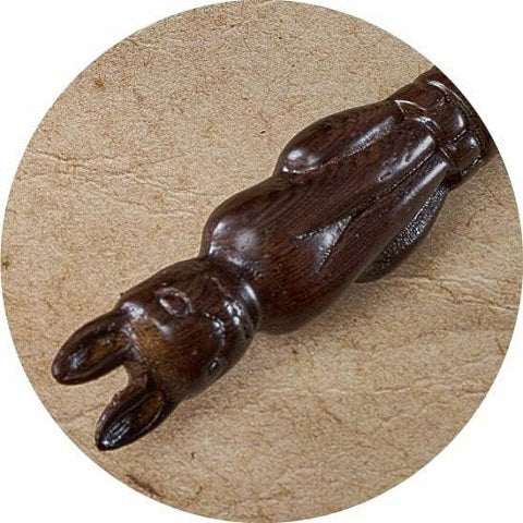 Using Magic Rabbit Wand Handicraftviet Rabbit Wand - Hancrafted Real Wood Grain Wizard Magic W ...